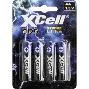 XCell  XTREME FR6/L91 Ceruzaelem L&iacute;tium 1.5 V 4 db (145873)
