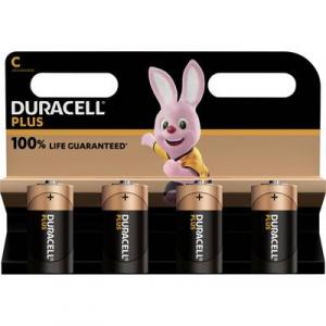 Duracell Babyelem  (Plus-C K4) Alk&aacute;li mang&aacute;n 1.5 V 4 db