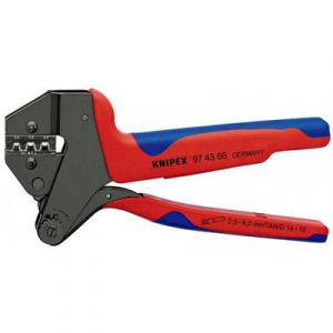 KNIPEX  -Werk (97 43 66) 1 db 0.5 - 6 mm2 Cser&eacute;lhető krimpelőbet&eacute;ttel