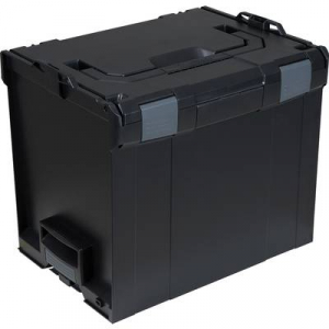 Sortimo BS Systems L-BOXX 374 (6100000308) Szersz&aacute;mos l&aacute;da tartalom n&eacute;lk&uuml;l ABS Fekete (H x Sz x Ma) 442 x 357 x 389 mm