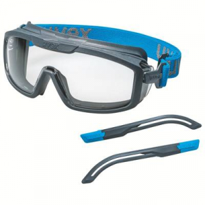 Uvex  i-guard+ (9143300) Teljes v&eacute;dőszem&uuml;veg Sz&uuml;rke, K&eacute;k