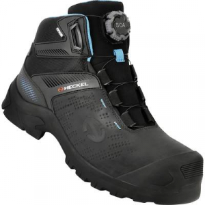Heckel  MACCROSSROAD 3.0 S3 HIGH BOA (6736343) Biztonsági csizma S3 Cipőméret (EU): 43 Fekete, Sárga 1 pár