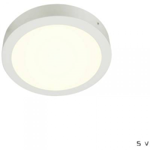 SLV  (1004702) SENSER 24 LED-es mennyezeti lámpa Fixen beépített LED-es 15 W Fehér