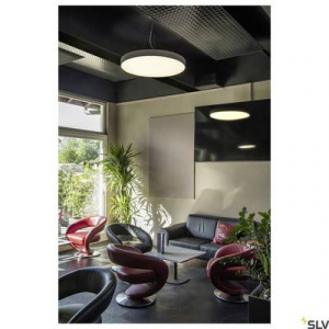 SLV  (1001892) MEDO 90 AMBIENT LED-es mennyezeti lámpa Fixen beépített LED-es 78 W Szürke