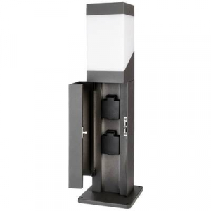 Deko Light  Steckdosenturm Kukui Puka (733067) &Aacute;ll&oacute;l&aacute;mpa E27 13.00 W S&ouml;t&eacute;tsz&uuml;rke
