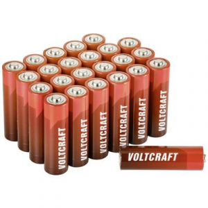 VOLTCRAFT Ceruzaelem k&eacute;szlet, alk&aacute;li mang&aacute;n 3000 mAh 1,5 V 24 db,  Industrial LR6 (VC-12668760)