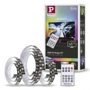 Paulmann  TV Strips 65 Zoll (78881) LED csík alap készlet USB csatlakozóval 5 V 2.4 m RGB 1 készlet