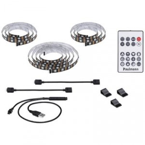 Paulmann  TV Strips 65 Zoll (78881) LED csík alap készlet USB csatlakozóval 5 V 2.4 m RGB 1 készlet