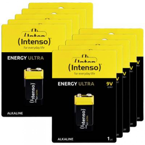 Intenso  (7501451MP) 9V-os elem Alk&aacute;li mang&aacute;n 560 mAh 9 V 10 db
