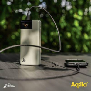 Aqiila  Powerbird B20M Powerbank 20000 mAh LiPo USB-A, USB-C&reg; Mohaz&ouml;ld (AQPBPBIB5MGR048)