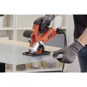 Black & Decker  Kézi körfűrész Hordtáskával 400 W (BES510K-QS)