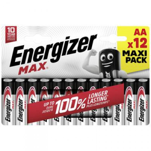 Energizer  Max Ceruzaelem Alkáli mangán 1.5 V 12 db (E303324900)
