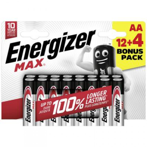 Energizer  Max Ceruzaelem Alk&aacute;li mang&aacute;n 1.5 V 16 db (E303326700)