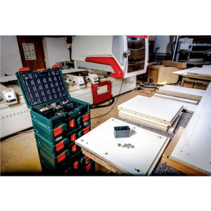 Metabo  X 118 Organizer (626897000) G&eacute;p hordt&aacute;ska ABS Z&ouml;ld, Fekete (Sz x Ma x M&eacute;) 396 x 118 x 296 mm