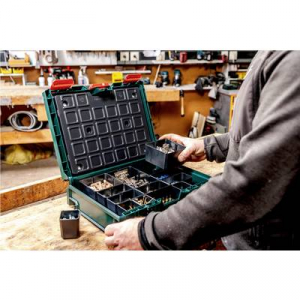 Metabo  X 118 Organizer (626897000) G&eacute;p hordt&aacute;ska ABS Z&ouml;ld, Fekete (Sz x Ma x M&eacute;) 396 x 118 x 296 mm