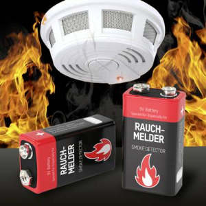 Ansmann  Rauchmelderbatterie 9V-os elem Alk&aacute;li mang&aacute;n 9 V 6 db (1525-0001)