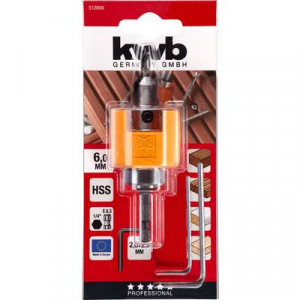 KWB  (512006) Fa spir&aacute;l f&uacute;r&oacute; 6 mm 1 db