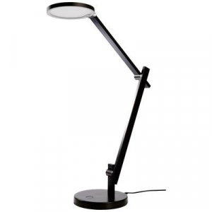 Deko Light  Adhara (346026) Asztali l&aacute;mpa LED Fixen be&eacute;p&iacute;tett LED-es 12 W EEK: G (A - G) Fekete