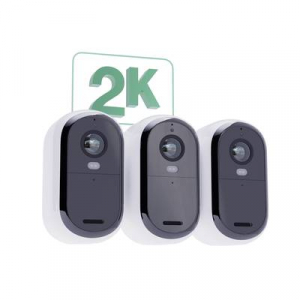 ARLO  ESSENTIAL2 2K OUTDOOR CAMERA 3-PACK (VMC3350-100EUS) WLAN IP-Megfigyelő kamera k&eacute;szlet3 db kamer&aacute;val2688 x 1520 pixel