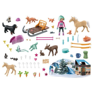 Playmobil: Karácsonyi szánkózás adventi kalendárium (71345)