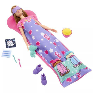 Mattel Barbie: Kutyusos pizsiparti (HXN01)