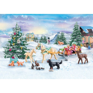 Playmobil: Karácsonyi szánkózás adventi kalendárium (71345)