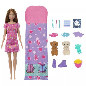 Mattel Barbie: Kutyusos pizsiparti (HXN01)