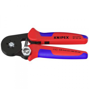 KNIPEX Önbeállító krimpelő fogó érvéghüvelyekhez oldalsó bevezetéssel,  (97 53 14)
