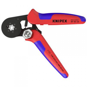 KNIPEX Önbeállító krimpelő fogó érvéghüvelyekhez oldalsó bevezetéssel,  (97 53 14)
