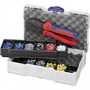 KNIPEX Krimpelők&eacute;szlet &eacute;rv&eacute;gh&uuml;velyekhez 97 53 08 &eacute;rv&eacute;gh&uuml;velyfog&oacute;val,  (97 90 23)