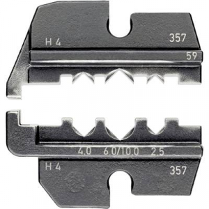KNIPEX  (97 49 59) krimpelőfogó krimpelő betét, préselő betét Helios H4 szolár dugós csatlakozóhoz  (97 49 59) fogóhoz
