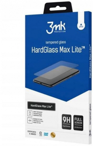 3MK HARD GLASS MAX LITE Samsung Galaxy A34 5G (SM-A346) kijelzőv&eacute;dő &uuml;veg fekete kerettel (GP-138945)