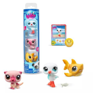 Hasbro Littlest Pet Shop: Szigeti kaland figura kollekció 3db (LPS00550)