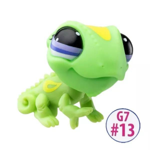 Hasbro Littlest Pet Shop: Játékfigura #13 - Kaméleon (LPS00520-13)