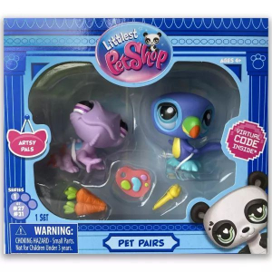 Hasbro Littlest Pet Shop: Műv&eacute;szek figura szett - 2 darabos (LPS00525-5)