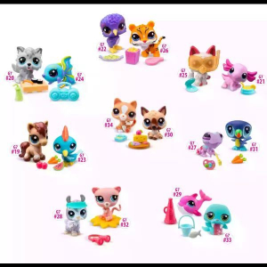 Hasbro Littlest Pet Shop: Műv&eacute;szek figura szett - 2 darabos (LPS00525-5)