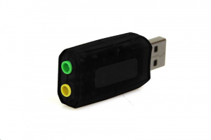 Media-Tech MT5101 Virtu 5.1 USB külső hangkártya fekete