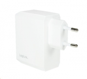 LogiLink PA0094 Dual USB-s hálózati töltő fehér