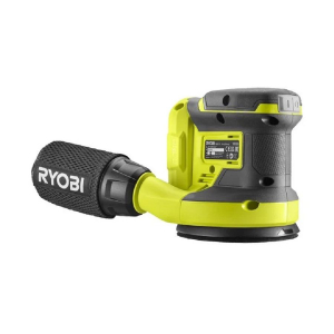 Ryobi 18V 125mm akkus excenter csiszoló +3db csiszolólap SOLO RROS18-0 (5133005393)