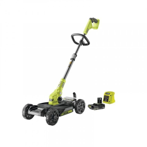 Ryobi 30cm 3in1 akkus szegélynyíró szett fűnyíró adapterrel 18V ONE+ RY18LMC30A-120 (5133005918)