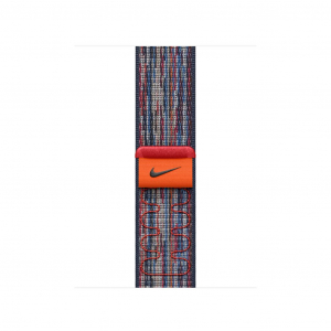 Apple Watch 42mm-es kék-piros Nike sportpánt (MXU03ZM/A)
