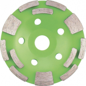 SIBRTEH 125mm M14 gyémánt csiszolótárcsa kombinált (729589)