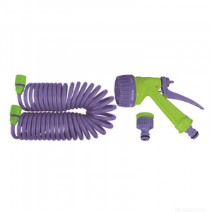 PALISAD spirál tömlő 7,5mx10mm 1/2"-3/4" locsolófejjel (674128)