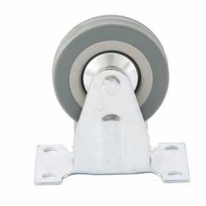 SIBRTEH 50x8,2x22mm 35kg platform kerék fix, fém agy, csapágyazott (687077)