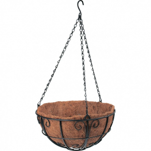 PALISAD függesztett virágtartó 30cm kókusz (690108)