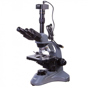Levenhuk 40-2000X digitális trinokuláris laboratóriumi mikroszkóp D740T 5.1 M (69658)