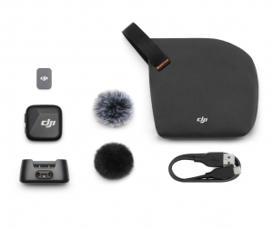 DJI Mic Mini ad&oacute;egys&eacute;g fekete (CP.RN.00000431.01)