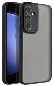 Gigapack Samsung Galaxy S24 5G (SM-S921) szilikon tok akril hátlappal fekete (GP-153362)