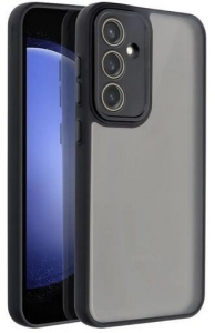 Gigapack Samsung Galaxy S23 FE (SM-S711) szilikon tok akril hátlappal fekete (GP-153361)