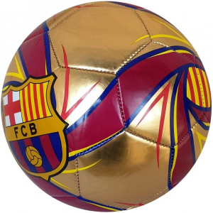 PHI FC Barcelona: címeres focilabda 5-ös méret arany (115743)